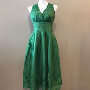 NWOT Green sundress